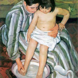 The bath
